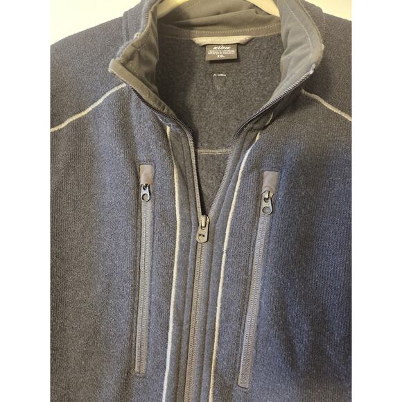 Kuhl Interceptr Vest Fleece Full Zip Outdoor Hiking Mens XXL Gray Gorpcore - Picture 2 of 10